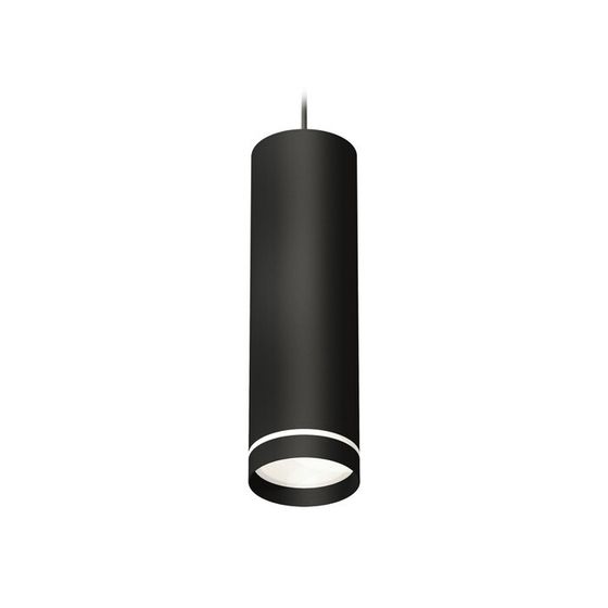 Светильник подвесной с акрилом Ambrella light, XP8192003, GX53 LED 12 Вт, цвет чёрный песок, белый матовый