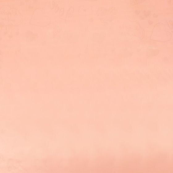 !09 Бумага упаковочная 2 листа глянцевая "Love",двусторонняя, 70 х 100 см