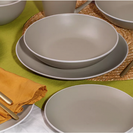 Набор столовый 18 предметов SCANDY OLIVE на 6 персон