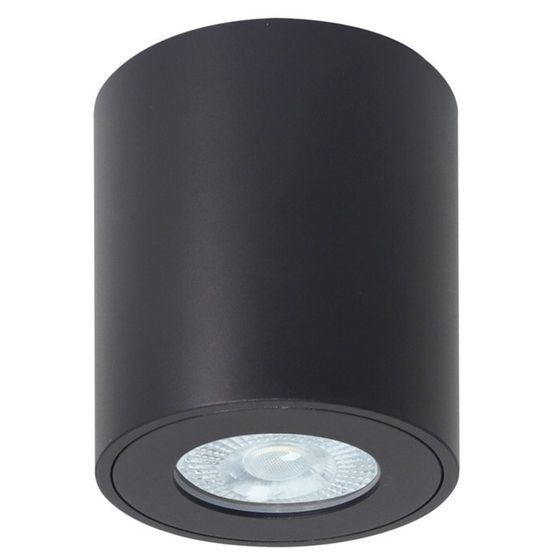 Точечный накладной светильник Arte Lamp Tino A1469PL-1BK, GU10, 35 Вт, 8х8х8.4 см, чёрный