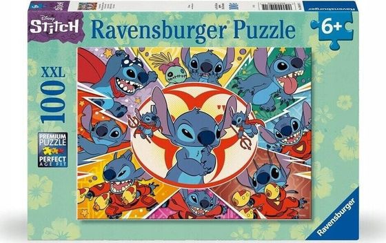 Ravensburger Puzzle 100 elementów Disney Stitch