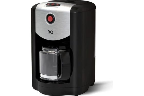 Кофеварка капельная BQ CM1009 700Вт черный/стальной