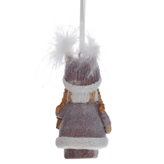 Изделие декоративное подвесное &quot;Девочка&quot;, L4,5 W3,5 H8 см, 2в.