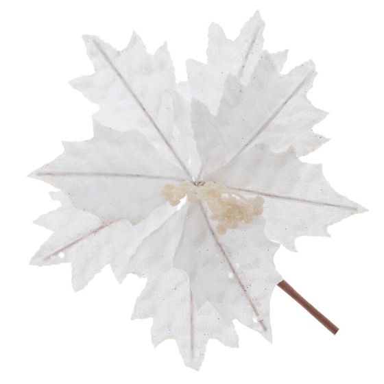 Цветок искусственный &quot;Пуансеттия&quot;, L20 W20 H15 см, 2в.