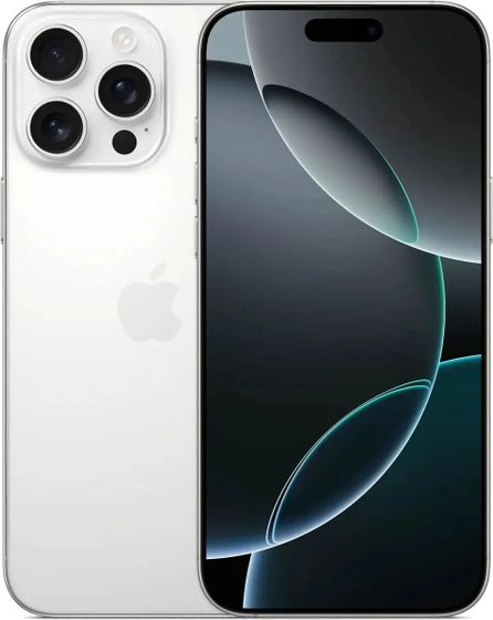 Смартфон Apple iPhone 16 Pro Max 8Gb/256Gb белый титан (MYWH3J/A)