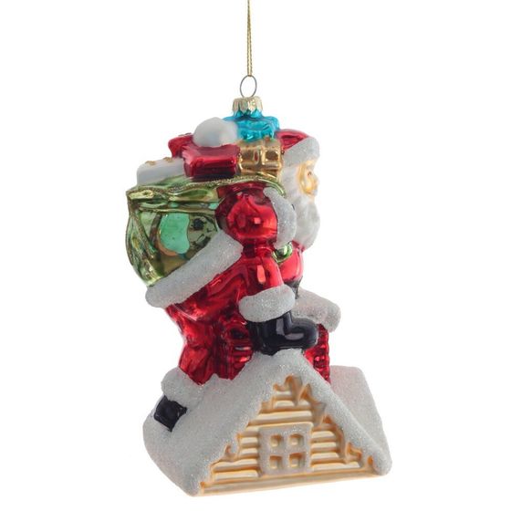 Украшение новогоднее &quot;Дед Мороз&quot;, L8 W7 H14,5 см