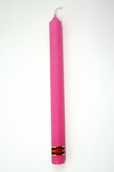 !НАБОР 3 ШТУКИ - Свеча " Кононическая" 240 мл. Розовая