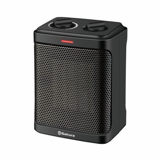 Тепловентилятор Sakura SA-0558 1500Вт черный