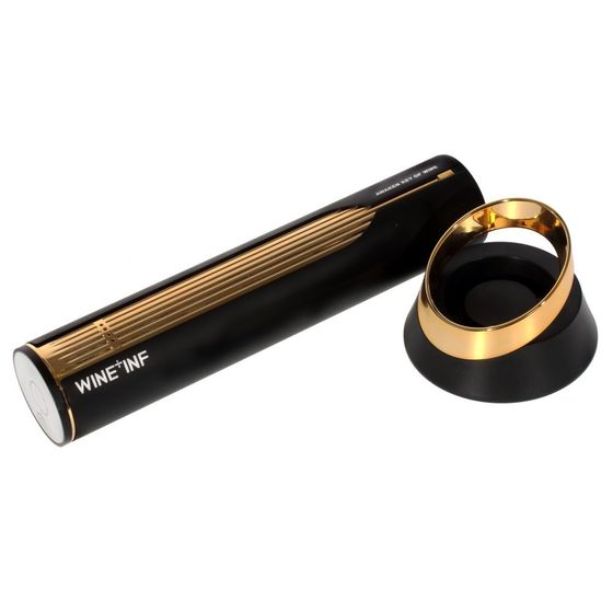 Электронный штопор с аккумулятором и с резцом для удаления фольги, L9 W9 H25 см