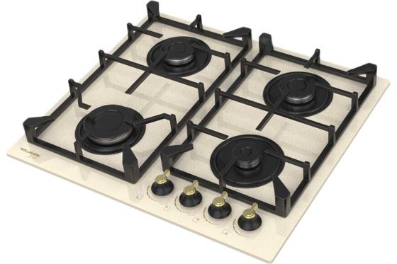 Газовая варочная панель Willmark WGH-4602BR бежевый