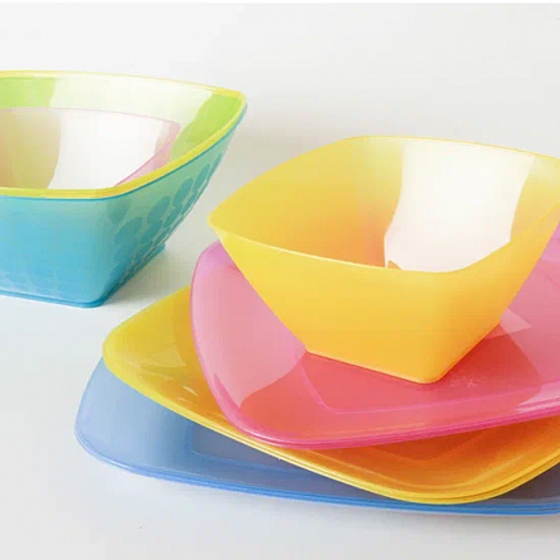 Салатник НУВО 3.5л квадратный