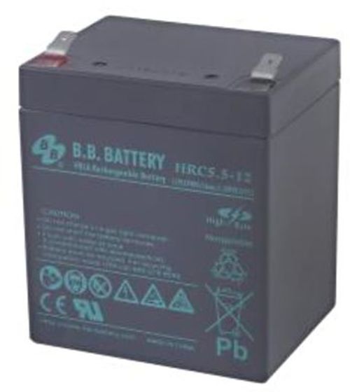 Батарея для ИБП B.B. Battery HRC 5.5-12 мощность 12В емкость 5Ач