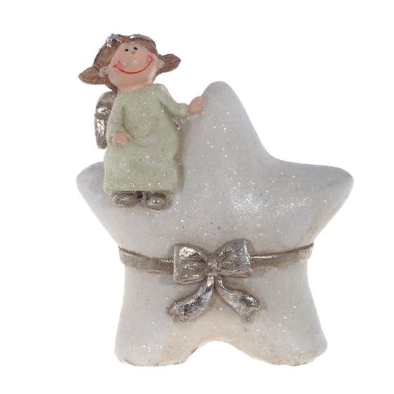 Фигурка декоративная &quot;Ангел&quot;, L11 W6 H13,5 см, 3в.