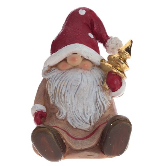 Фигурка декоративная &quot;Гном&quot;, L6,5 W6,5 H8,5 см, 2в.