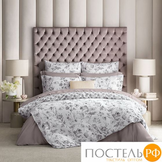 TOGAS КПБ ЭМИЭЛ бел/сер 200x210/240х270/50x70-2, 4пр, xл/сат