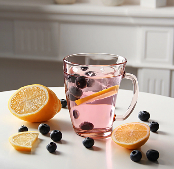 Набор кружек ШЕЙП розовая 2шт 320мл