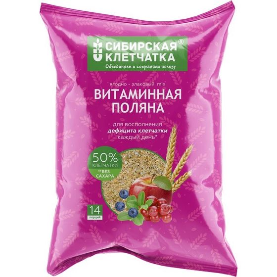 Сибирская клетчатка «Витаминная поляна», 300 г