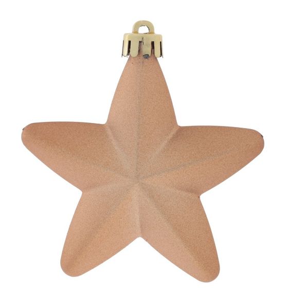 Набор из 6шт Украшение новогоднее &quot;Звезда&quot;, L12,5 W2,5 H18,5 см