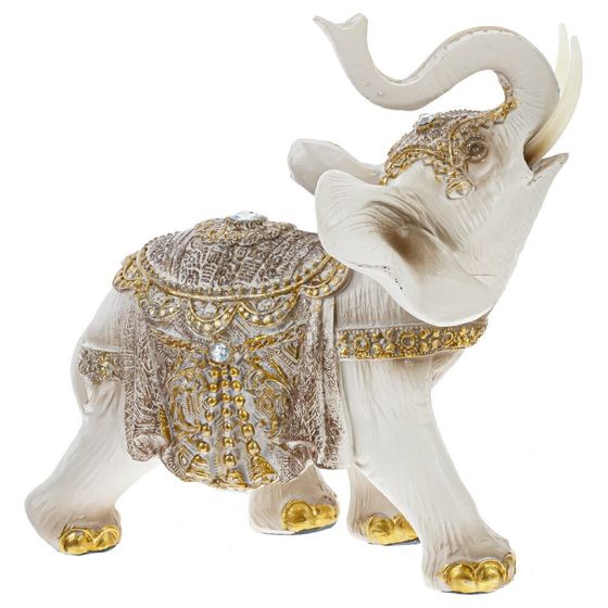 Фигурка декоративная &quot;Слон&quot;, Д17,5 Ш9 В16,5 см, 2в.