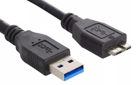 Кабель Buro USB 3.0 microB(m) - A(m) 0.5м черный (MK30-AM-0.5)