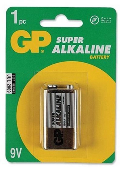 Батарейка GP Supercell 1604S 6F22 9V (1шт)