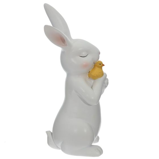 Фигурка декоративная "Заяц", L7,5 W7 H18 см