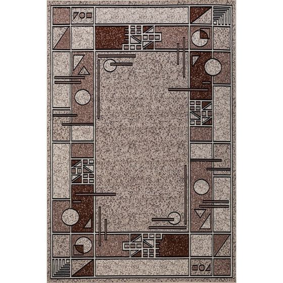 Ковёр прямоугольный Merinos Gavana, размер 60x110 см, цвет beige