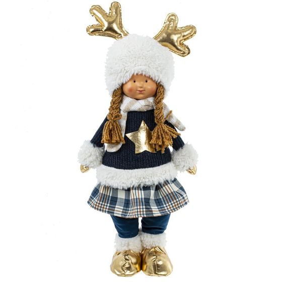 Игрушка набивная &quot;Мальчик, Девочка&quot;, L20 W15 H50 см, 2в.