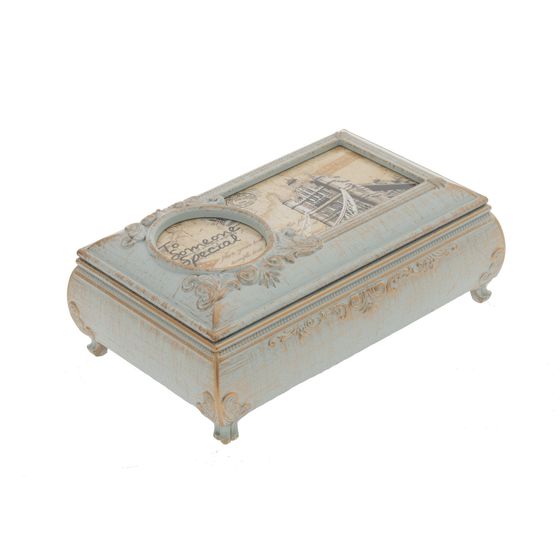 Шкатулка (музык.), Д18 Ш12 В7,5 см, 5в.