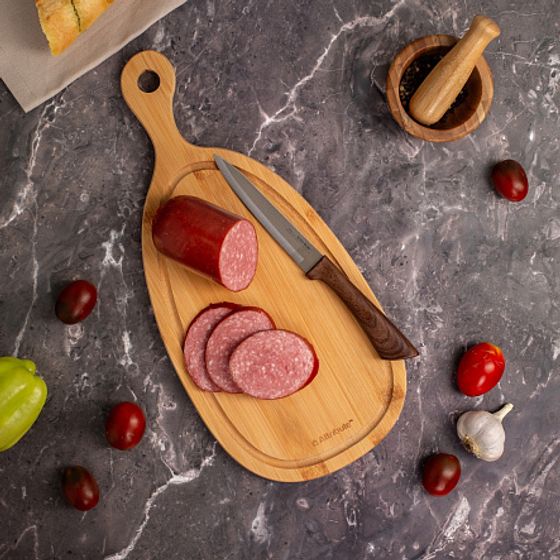 Разделочная доска BAMBOO CURVE 39х18х1.5см