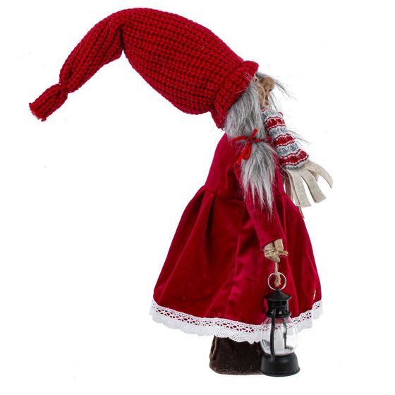 Игрушка набивная с подсветкой &quot;Гном&quot; (LR54х3), L17 W10 H60/35 см, 2в.