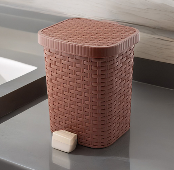 Контейнер педальный для мусора АРТЛАЙН 8л