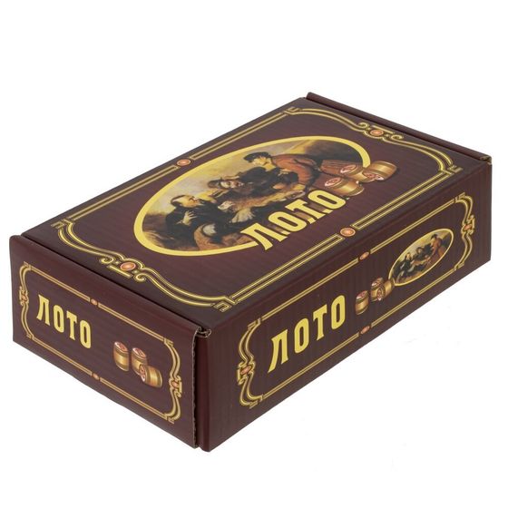 Игра настольная &quot;Лото&quot;, L19 W11 H6 см