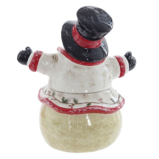 Конфетница &quot;Снеговик&quot;, 1950 мл, L25 W17 H28 см