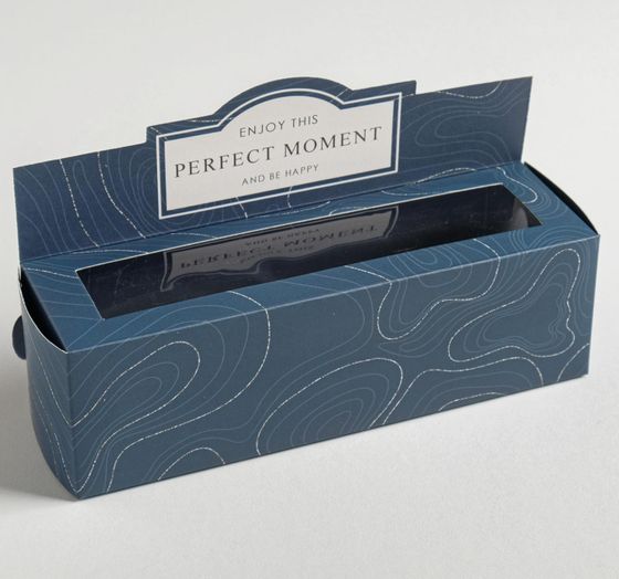 !09 Коробка складная для макарун (набор 5 штук) &quot;Живи мечтой&quot; 12 х 5,5 х 5,5 см. 4 штуки + &quot;Present&quot; 18 х 5,5 х 5,5 см. 1 штука кондитерская упаковка