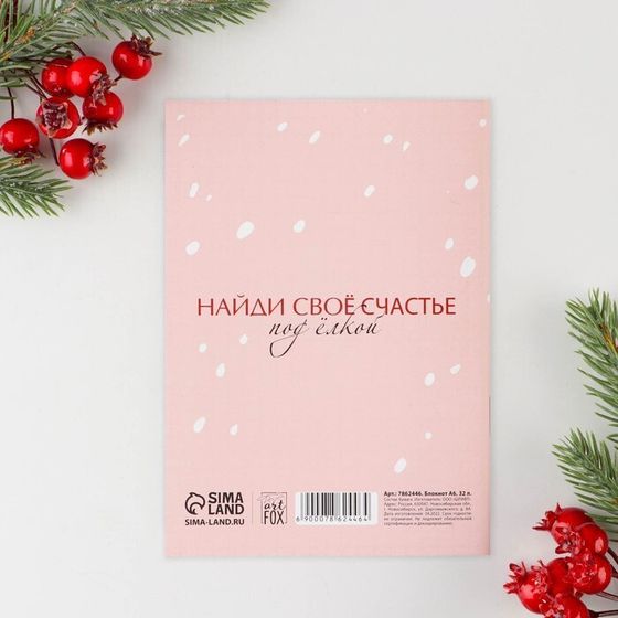 !09 Блокнот (5 штук) «Время чудес», А6, 32 листа