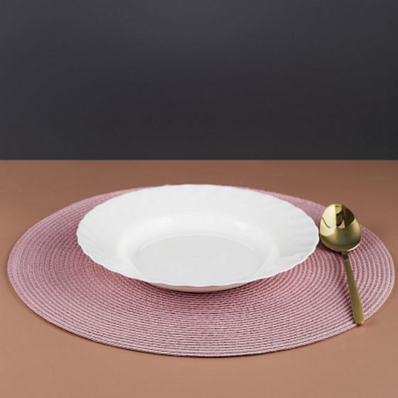 Набор столовый ТРИАНОН черно-белый 19пр