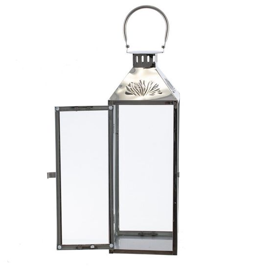 Подсвечник &quot;Фонарь&quot;, L18 W18 H53 см