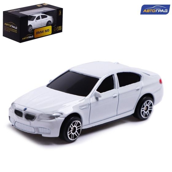 Машина металлическая BMW M5,1:64, цвет белый