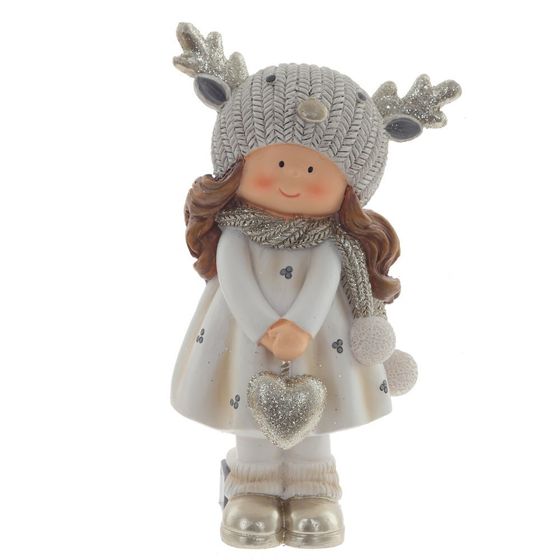 Фигурка декоративная &quot;Мальчик/Девочка&quot;, L5,5 W4,5 H11,5 см, 4в.