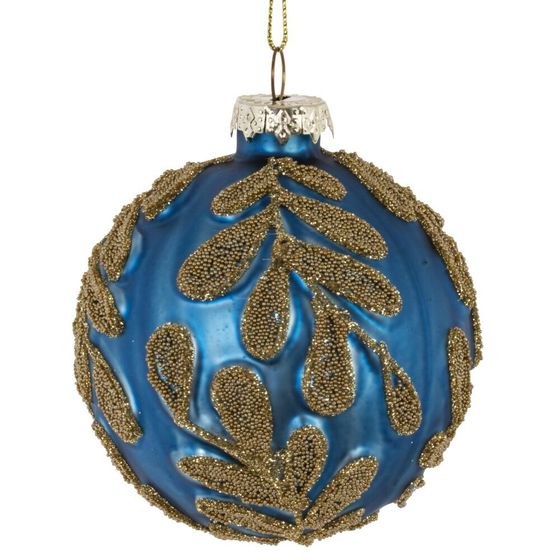 Украшение новогоднее "Шар/Капля", L8 W8 H8 см, 3в.
