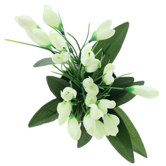 Цветочная композиция "Крокусы", L18 W12 H28 см