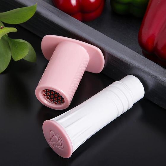 !09 Пресс для чеснока «Конус», 11 см, цвет МИКС