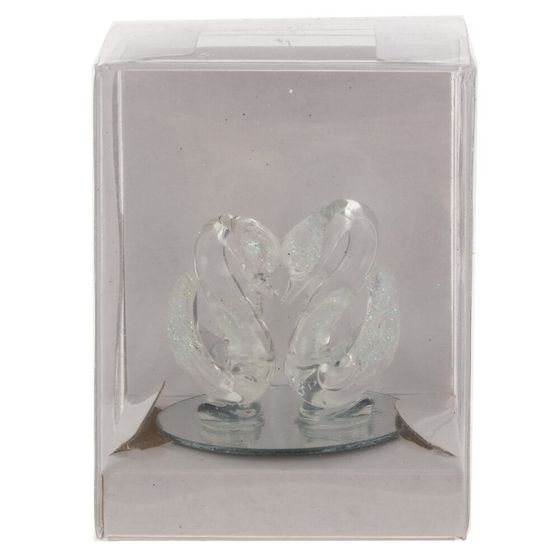 Фигурка декоративная &quot;Лебеди&quot;, Д4,5 Ш4,5 В4 см