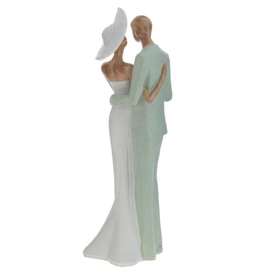 Фигурка декоративная &quot;Влюбленная пара&quot;, Д11 Ш10 В32 см