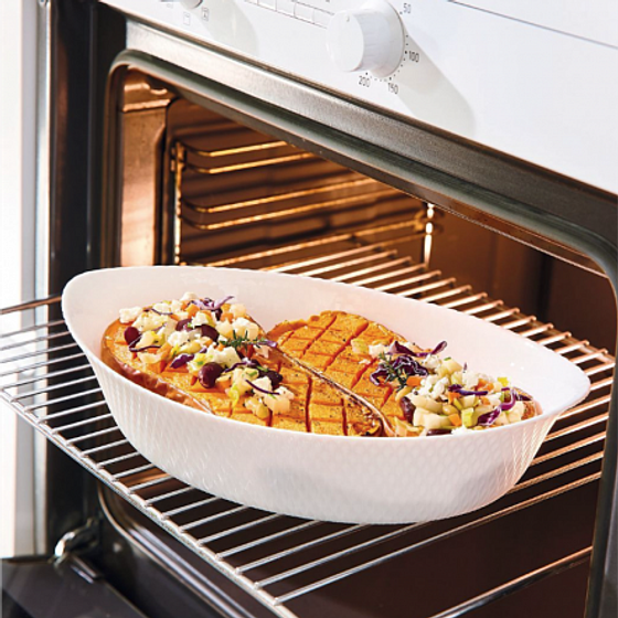 Блюдо для запекания SMART CUISINE WAVY овальное 32X20см