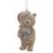 Изделие декоративное подвесное "Медвежонок", L3,5 W3,5 H7 см, 2в.
