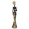 Фигурка декоративная &quot;Африканка&quot;, L8 W8 H38,5 см