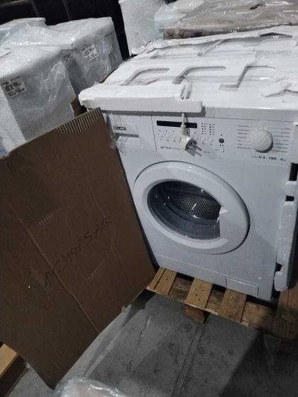 УЦЕНКА-Стиральная машина Атлант СМА 60С107 белый, 6кг, 1000об/мин-(на запчасти, б/у, не работает)