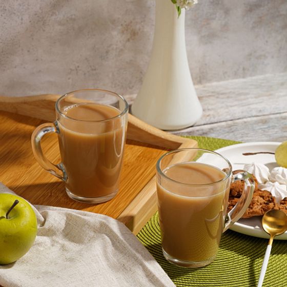 Набор кружек ВРЕМЯ ДЕГУСТАЦИЙ КОФЕ 320мл 2шт